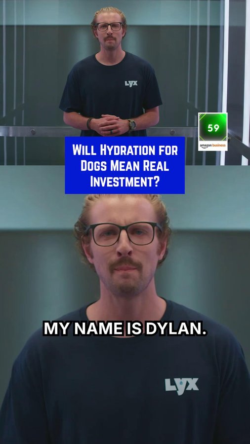 Instagram post by @d0057 for Entrepreneur. Caption reads: The founder of @lyxhydration, an animal hydration....