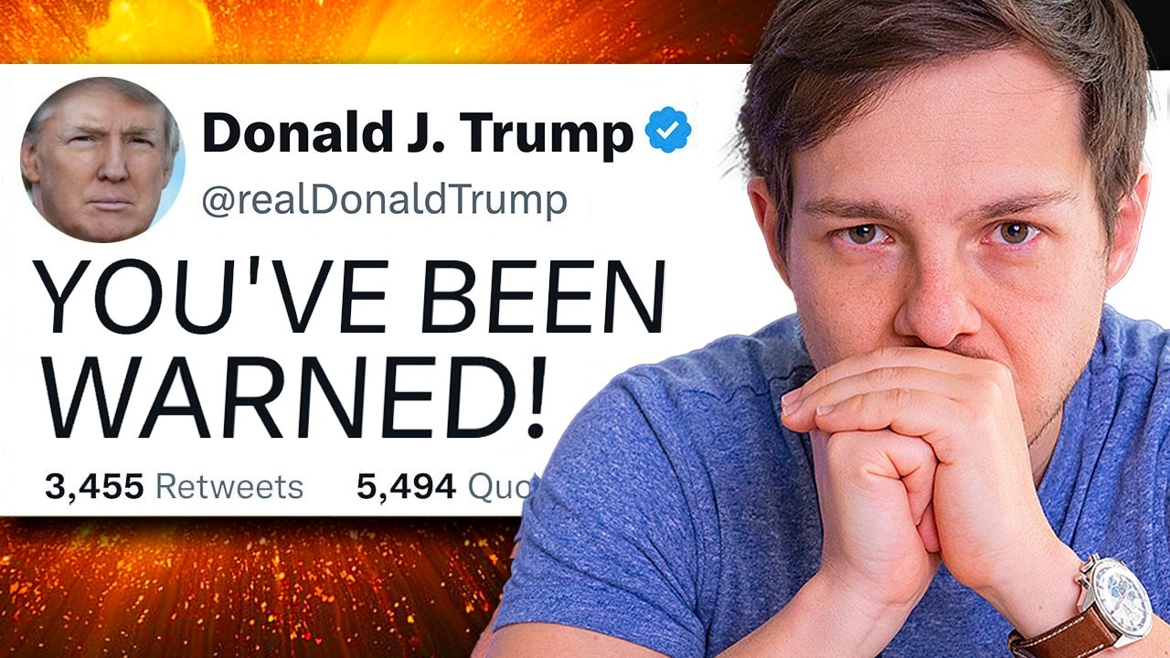 YouTube post by @GrahamStephan for Rocket Money. Caption reads: It Started: Trump Just ‘Broke’ The Federal Reserve....