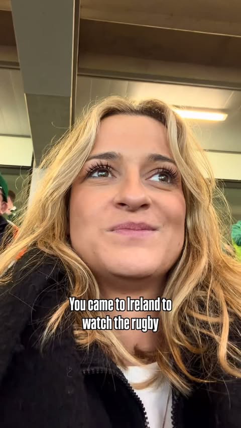 Instagram post by @victoriahrush for Guinness. Caption reads: Dublin for the boys ✨☘️

Thank you....