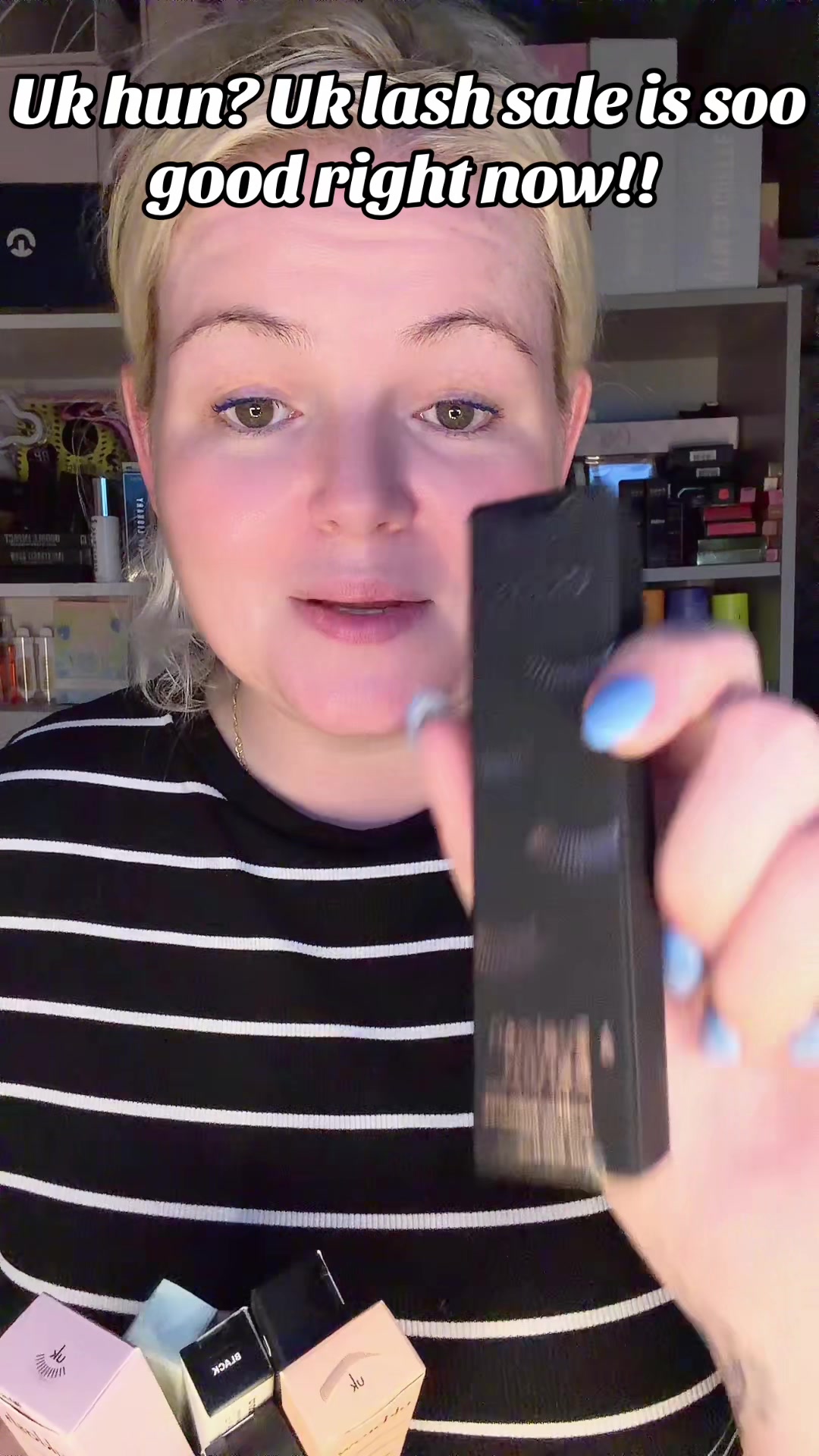 TikTok post by @gooshimomma for The Collective Agency. Caption reads: [...] on TikTok shop Ireland @UKLASH @The....