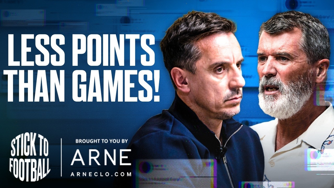 YouTube post by @TheOverlap for Huel. Caption reads: [...] episode is sponsored by Huel
Gary Neville....