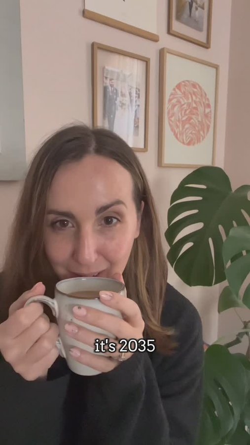 Instagram post by @clare.seal for The Guardian. Caption reads: While everyone was busy taking their younger....