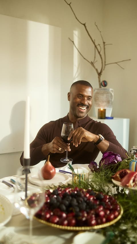 Instagram post by @monsieurcoupet for Paul Smith. Caption reads: [...] festive season with a little help from....