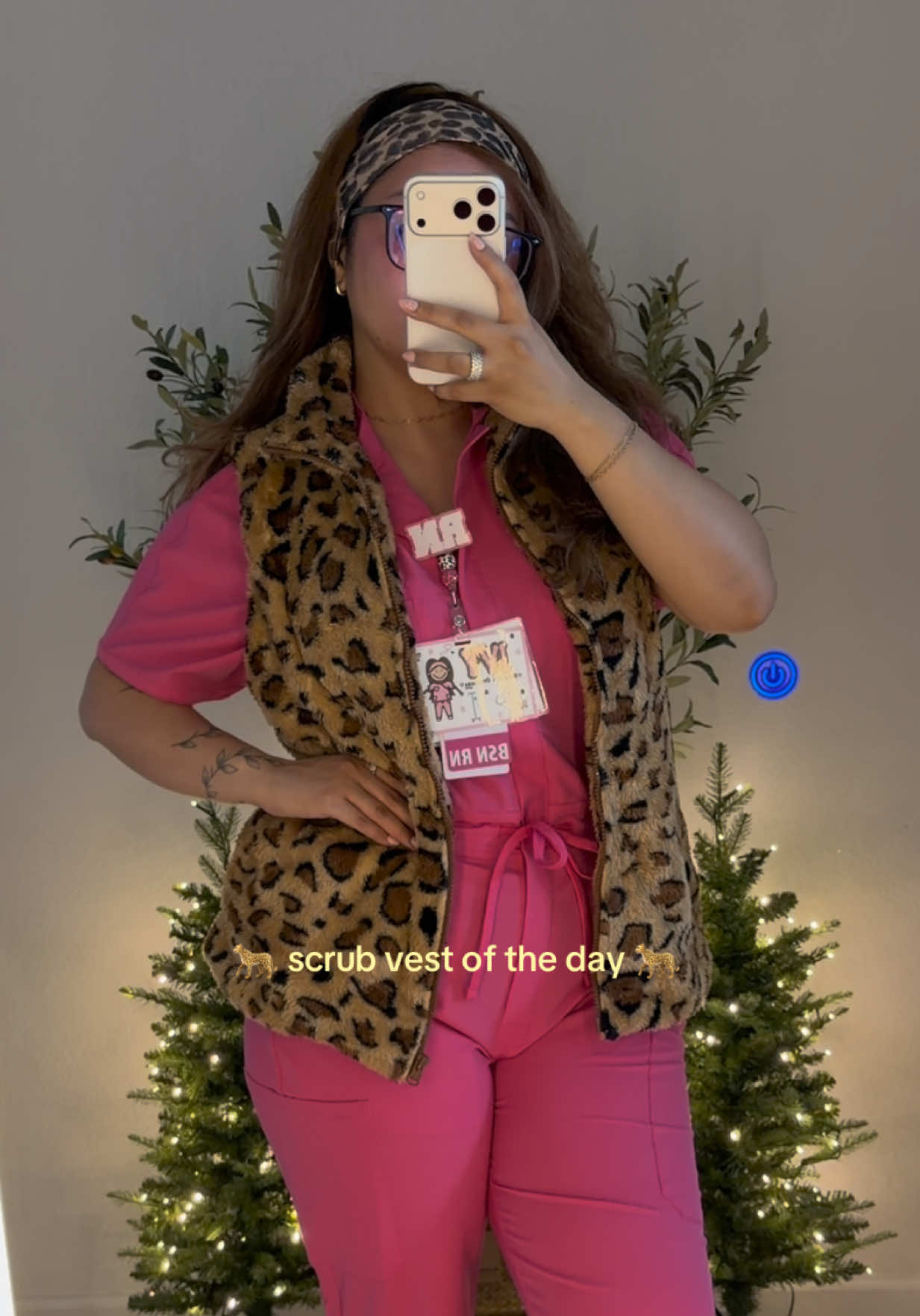 TikTok post by @ivyiblan for Dokotoo. Caption reads: [...] of the day 🐆🎀 Leopard print always!!....