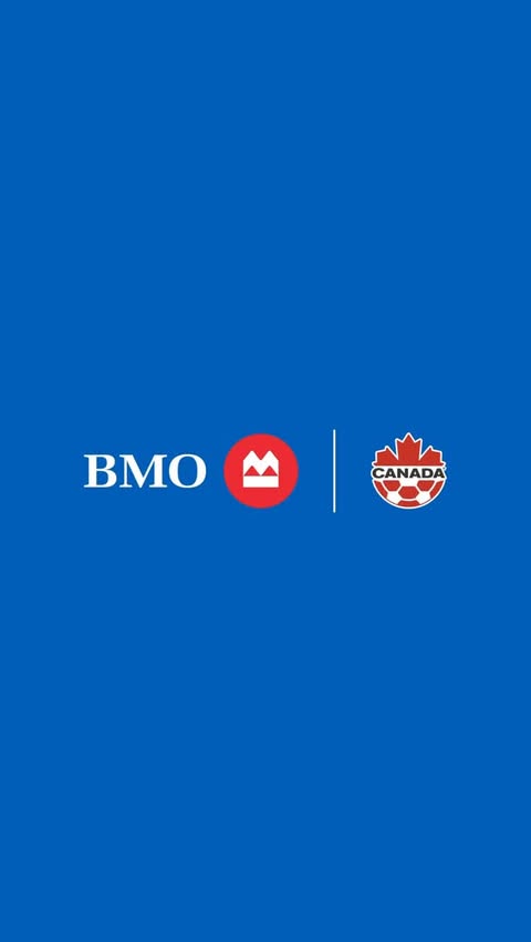 Instagram post by @alphonsodavies for BMO. Caption reads: [...] … I had to bring my A‑game 👀🔥⚽️ @bmocanada....