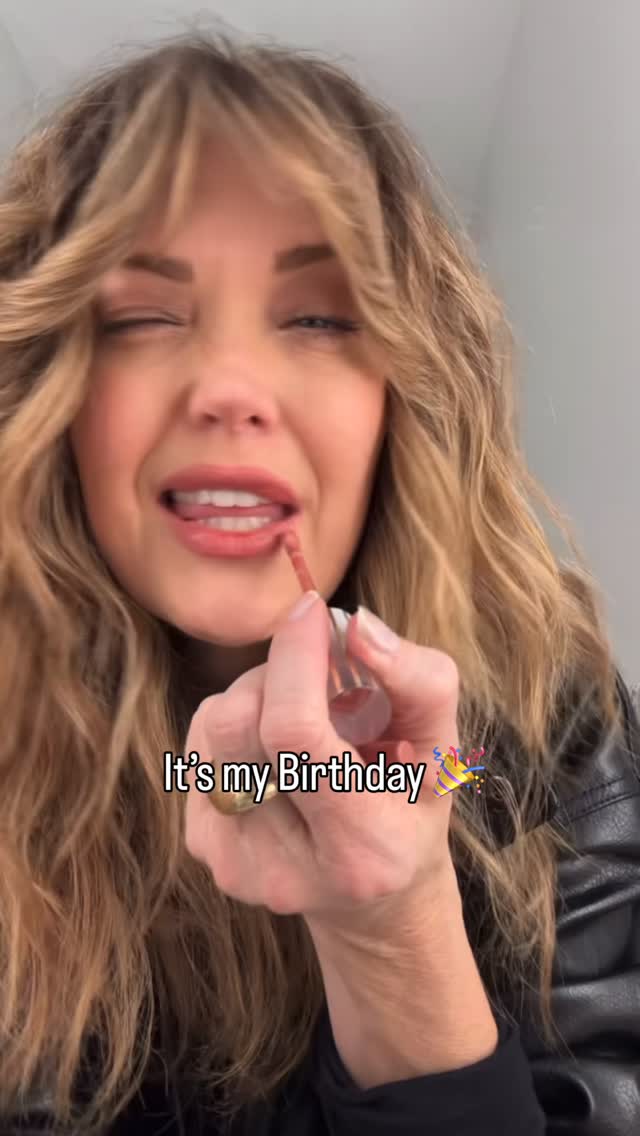 Instagram post by @amypurdygurl for Toyota USA. Caption reads: Hello 46! What a perfect way to celebrate another....