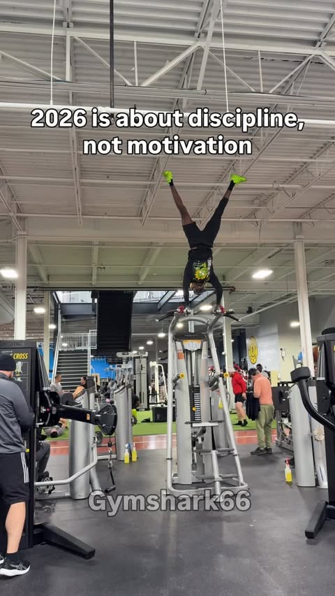 Instagram post by @dre_fearless for Gymshark. Caption reads: [...] about habits. Day by day. Rep by rep.....