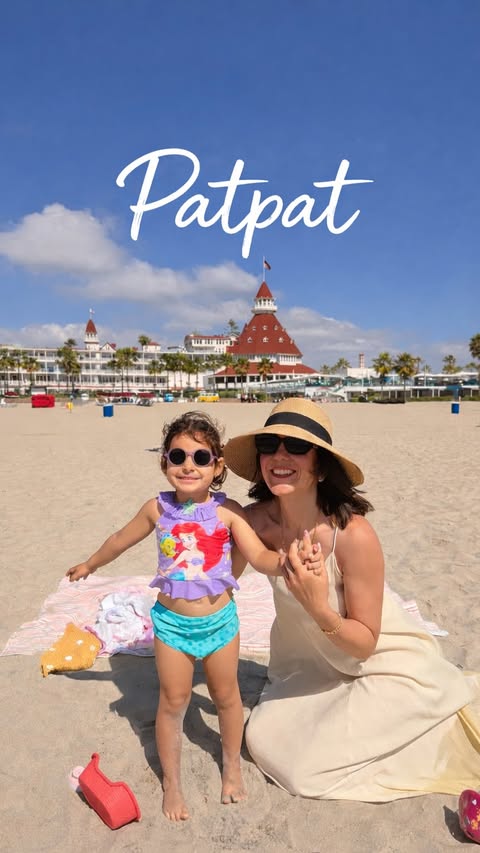 Instagram post by @myusalifee for PatPat. Caption reads: [...] and cover-ups from the PatPat Disney....