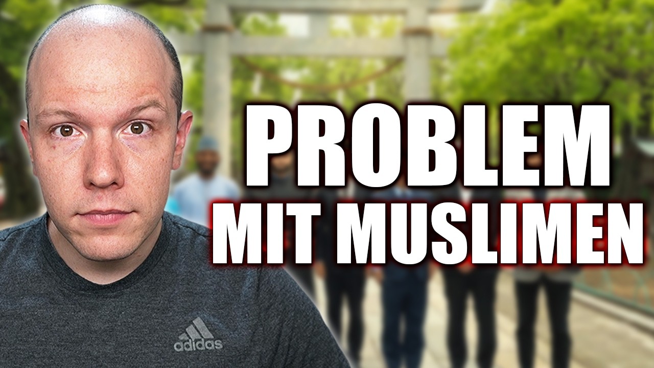 YouTube post by @NihonGoo for Udemy. Caption reads: The PROBLEM with Muslims in Japan.