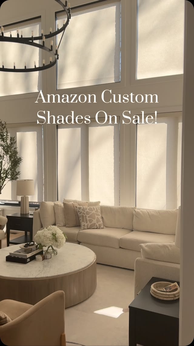 Instagram post by @windowsandwoods for Yoolax Smart Blinds. Caption reads: [...] for 10% off! #yoolaxpartner My....