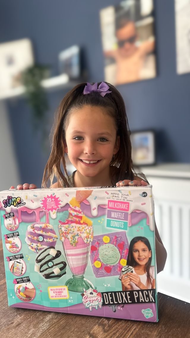 Instagram post by @adventures_withthehammonds for CANAL TOYS. Caption reads: AD

🍭🍩 Unleash your creativity with So Slime....