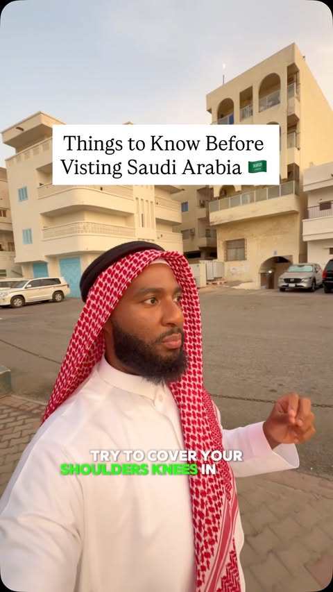 Instagram post by @thebeardedbackpacker_ for Visit Saudi. Caption reads: [...] still matter. If you’re planning to visit....