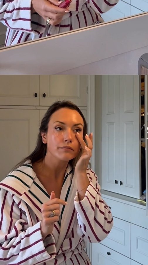 Instagram post by @jeskaomahony for NUXE. Caption reads: @nuxe_uk has launched two new products to their....