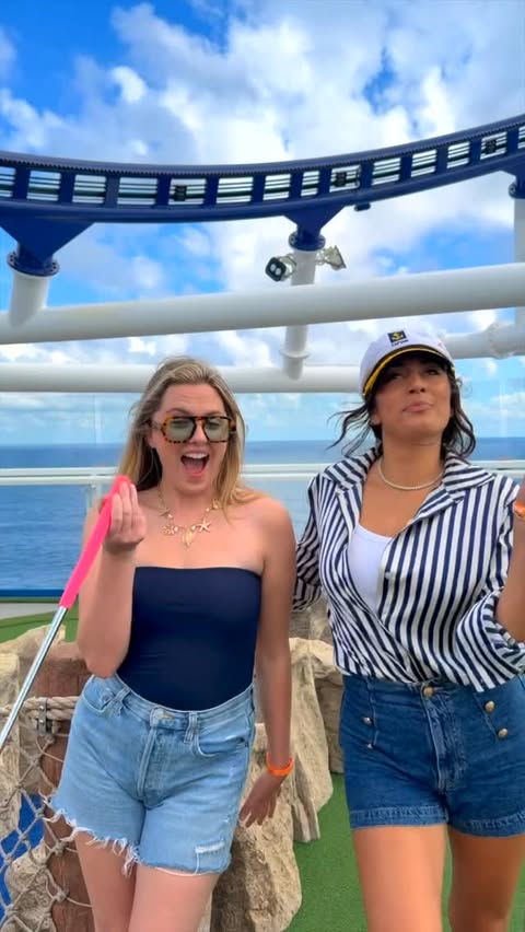 Instagram post by @andrealopezcomedy for Carnival Cruise Line. Caption reads: It’s official, I converted to cruisism 🤣 Cruising....
