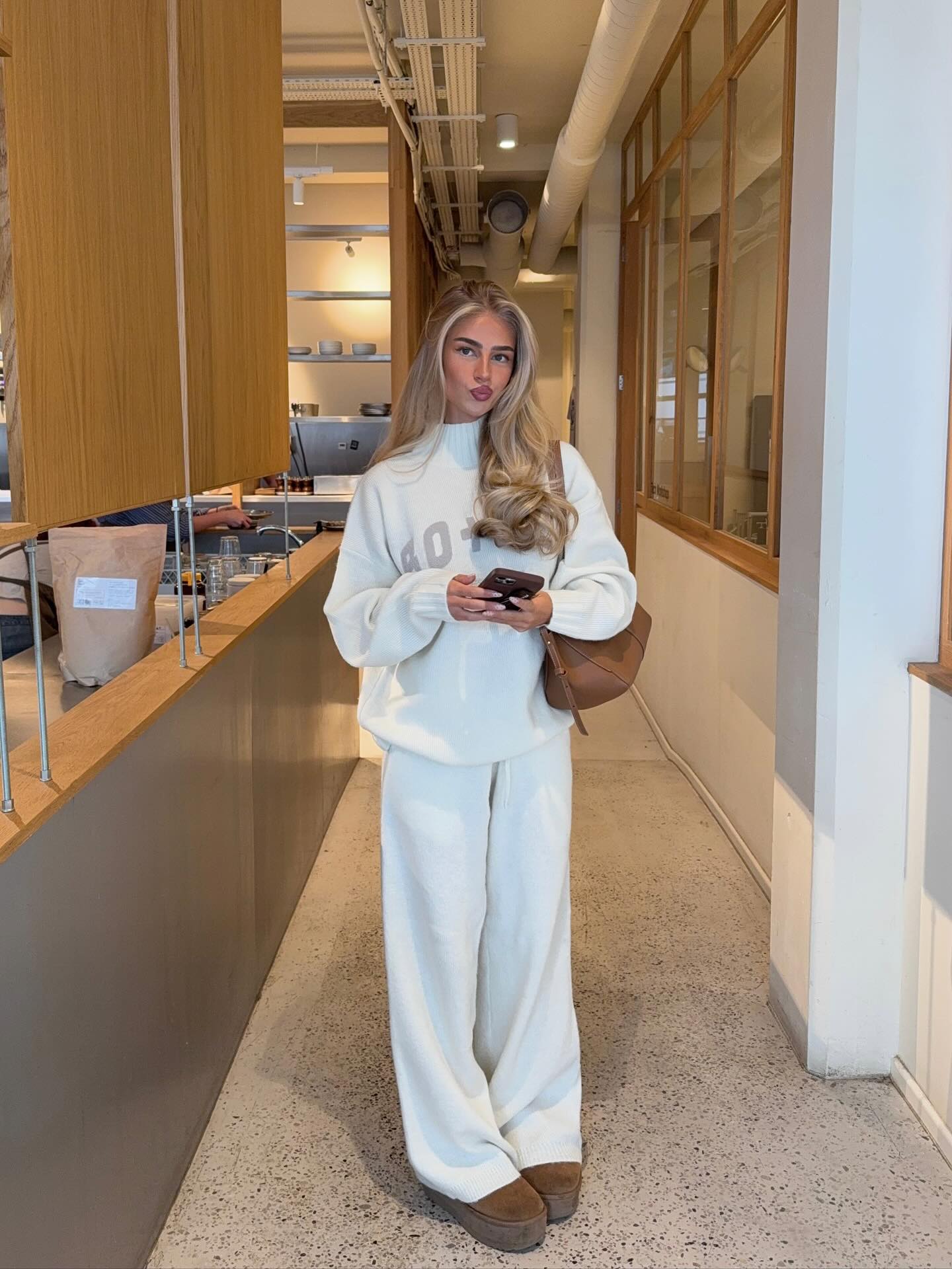 Instagram post by @hollyjai for boandtee. Caption reads: hibernating for the foreseeable (unless you ask to....