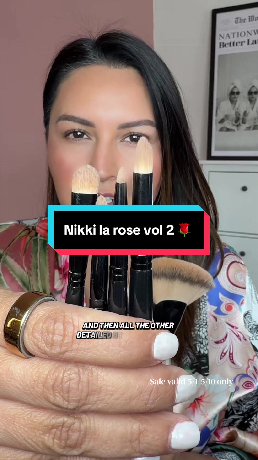 TikTok post by @debralorrainee for BK Beauty. Caption reads: [...] have them in this vol 2 set @BK Beauty....