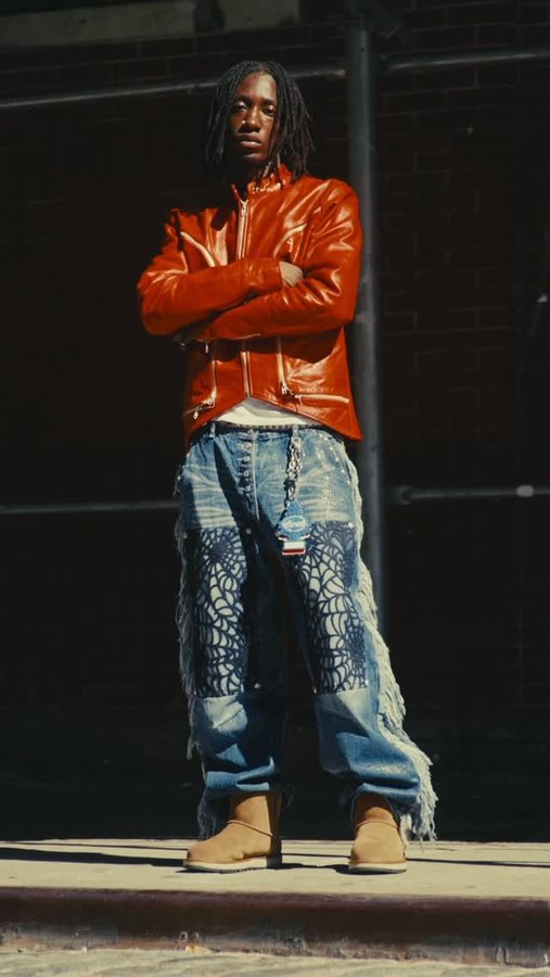 Instagram post by @malachaispivey for HYPEBEAST. Caption reads: @malachaispivey merges different worlds through....