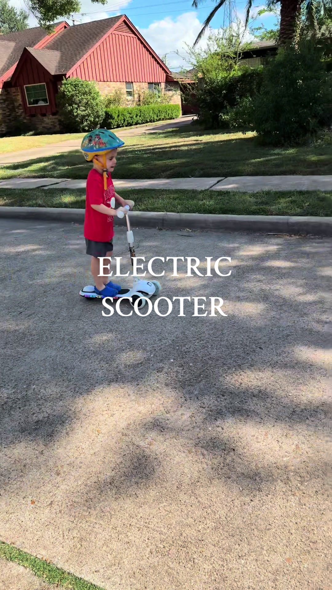 TikTok post by @heymelaniej for Fanttik. Caption reads: The new @FanttikRide electric scooter is going....