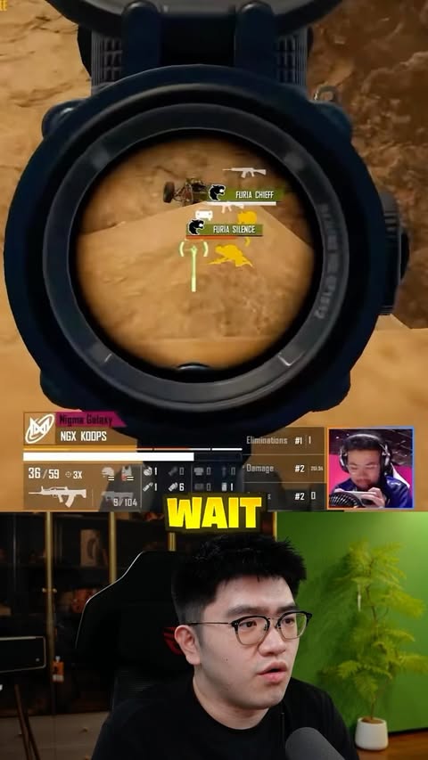 Instagram post by @xifanpubgm for PUBG MOBILE. Caption reads: [...] Made This 1v4 Look EASY💀 #xifanpubgm....