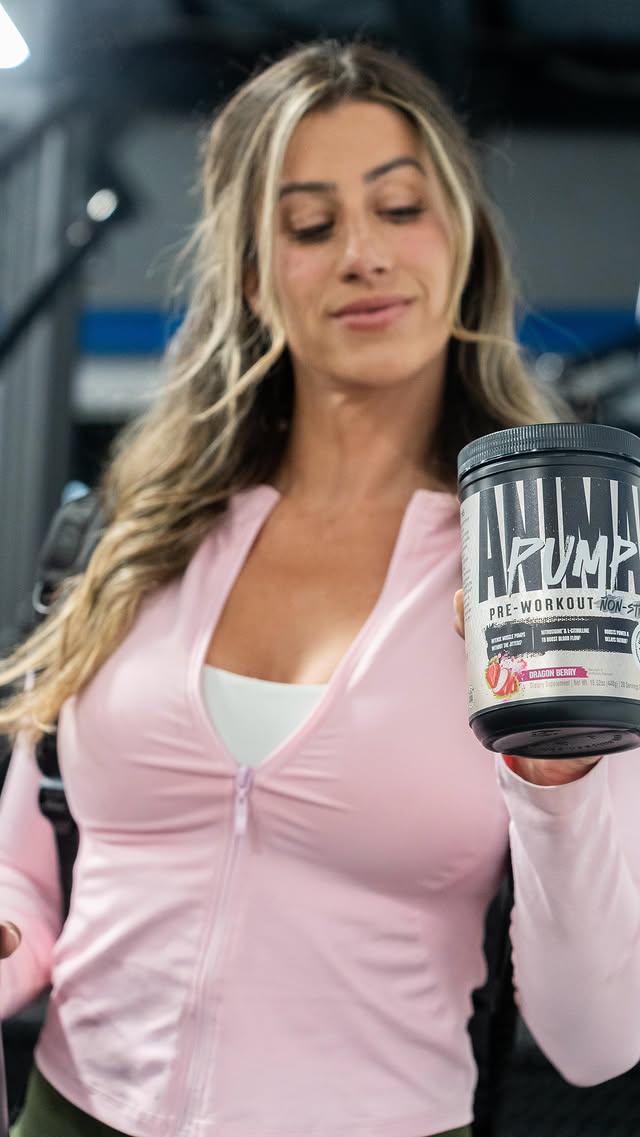 Instagram post by @sovigor for Animal. Caption reads: Do you work out in the evening or get sensitive to....