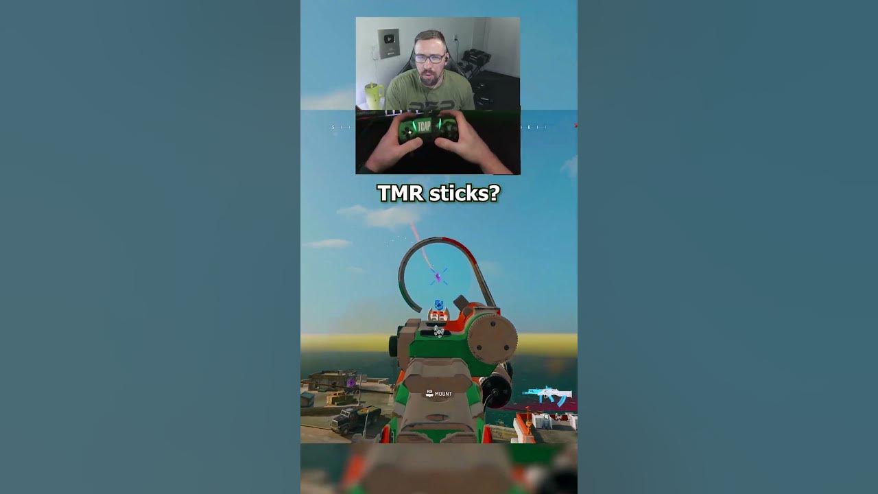 YouTube post by @TCaptainX for AimControllers. Caption reads: New Controller Tech = Insane Aim.