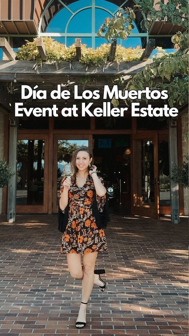 Instagram post by @winewithpaige for Sonoma County. Caption reads: Check out @kellerestate this Saturday at their....