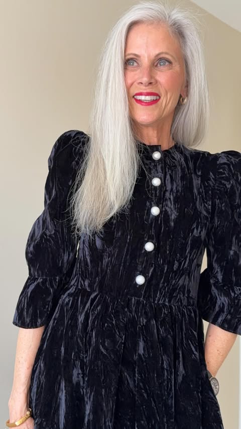 Instagram post by @whitehairwisdom for STUART WEITZMAN. Caption reads: “If you are always trying to be normal, you will....