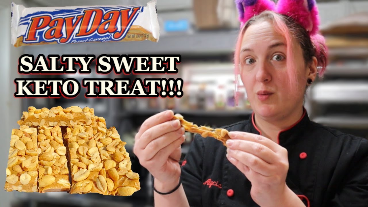 YouTube post by @KetoUpgrade for Perfect Keto. Caption reads: How to Make a Simple & Delicious Sugar Free Payday....