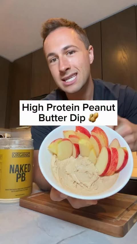 Instagram post by @healthwithhunter for NAKED nutrition. Caption reads: [...] greek yogurt - 2 scoops @nakednutrition....