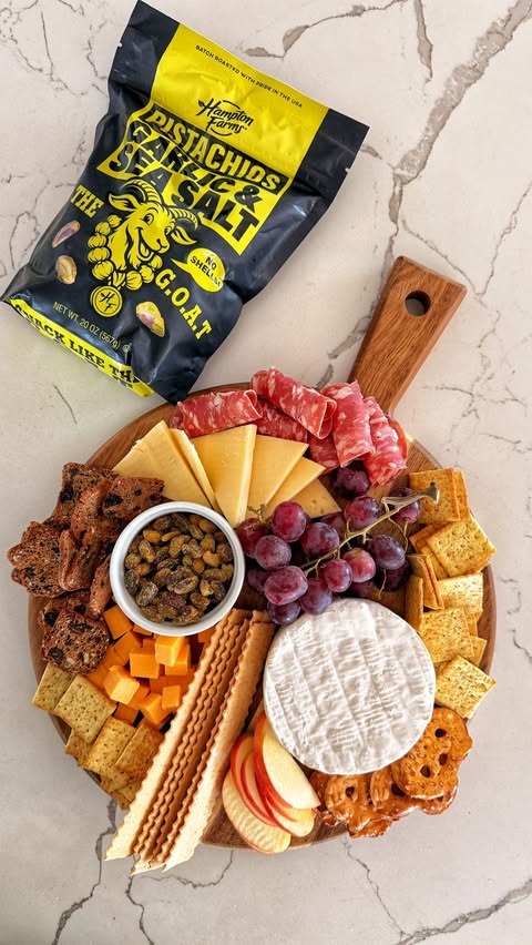 Instagram post by @gold_coast_girl for BabbleBoxx. Caption reads: #AD This is your sign to upgrade your snack board....