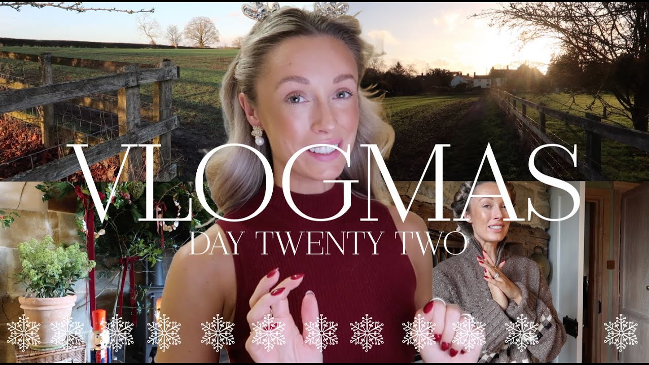 YouTube post by @JosieIrons for Klarna. Caption reads: Family Christmas Party 🎄 Mac & Cheese Canapés & A....