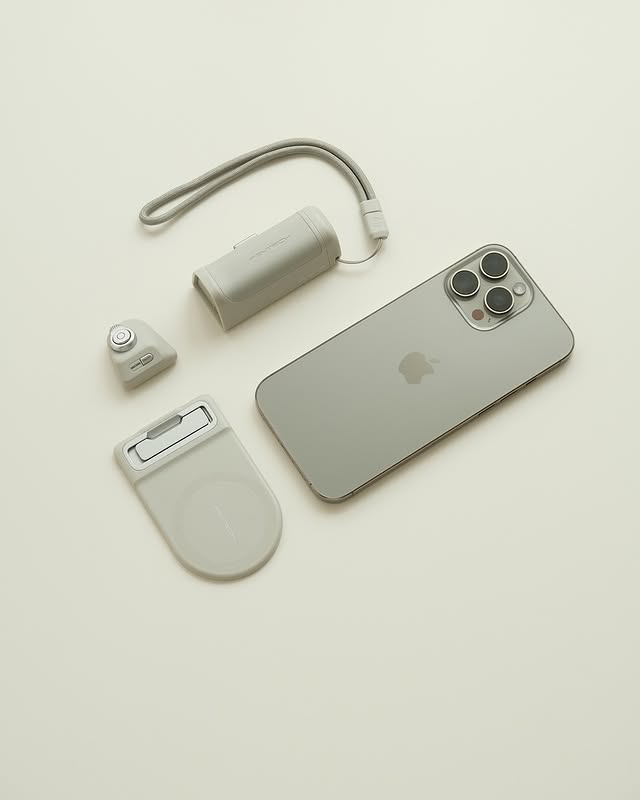 Instagram post by @neovandalizam for PGYTECH. Caption reads: [...] was awkward. The MagCam Phone Grip from....