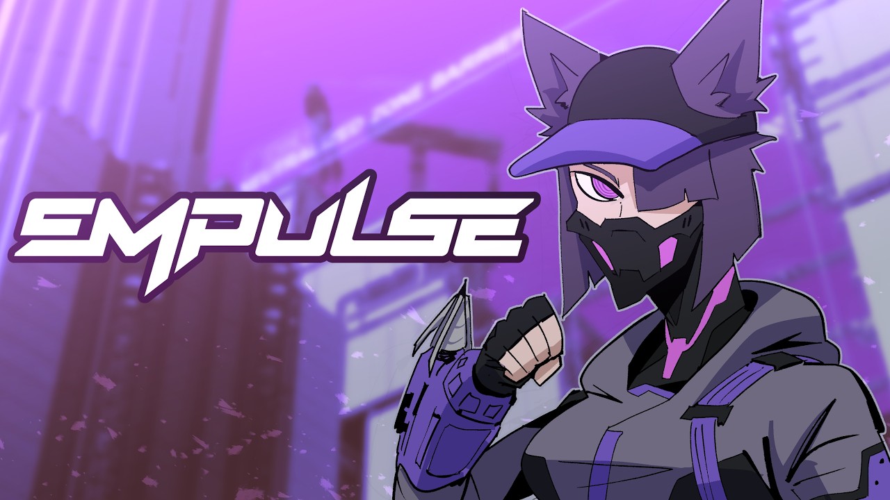 YouTube post by @woops for Shop Titans. Caption reads: woops vs. EMPULSE.