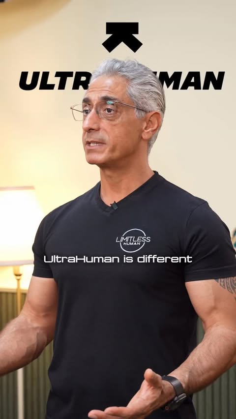 Instagram post by @elie.truth for Ultrahuman. Caption reads: [...] few give you understanding.

What I like....