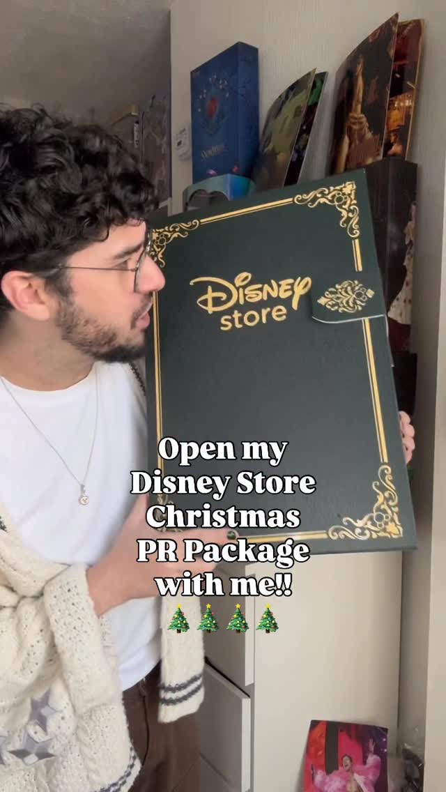 Instagram post by @andrewsgrotto for Disney Store. Caption reads: |ad.gifted| ITS THAT TIME OF YEAR!!!....