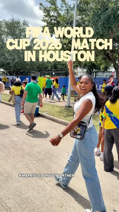 Instagram post by @searchinghighwithlo for Marriott Bonvoy. Caption reads: #MarriottBonvoyPartner It's kind of crazy to think....