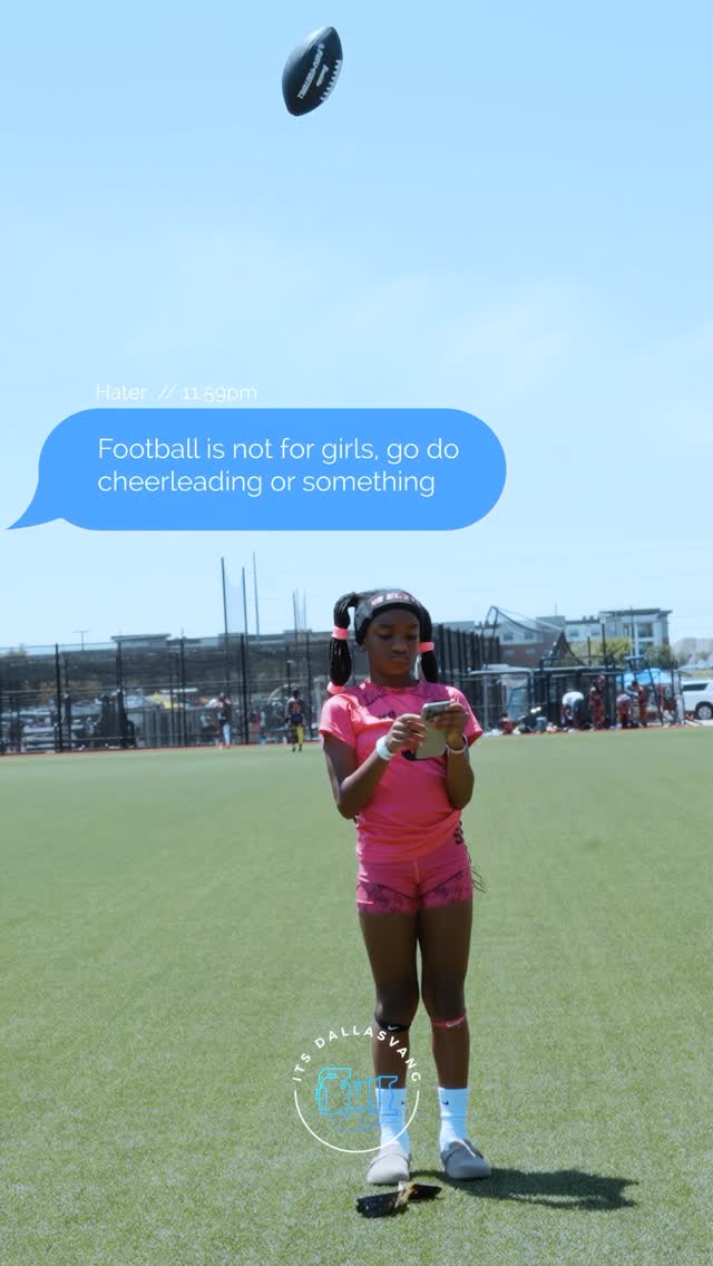 Instagram post by @yanasoflyy for DICK'S Sporting Goods. Caption reads: the hate never phased me im  just here to MOTIVATE....