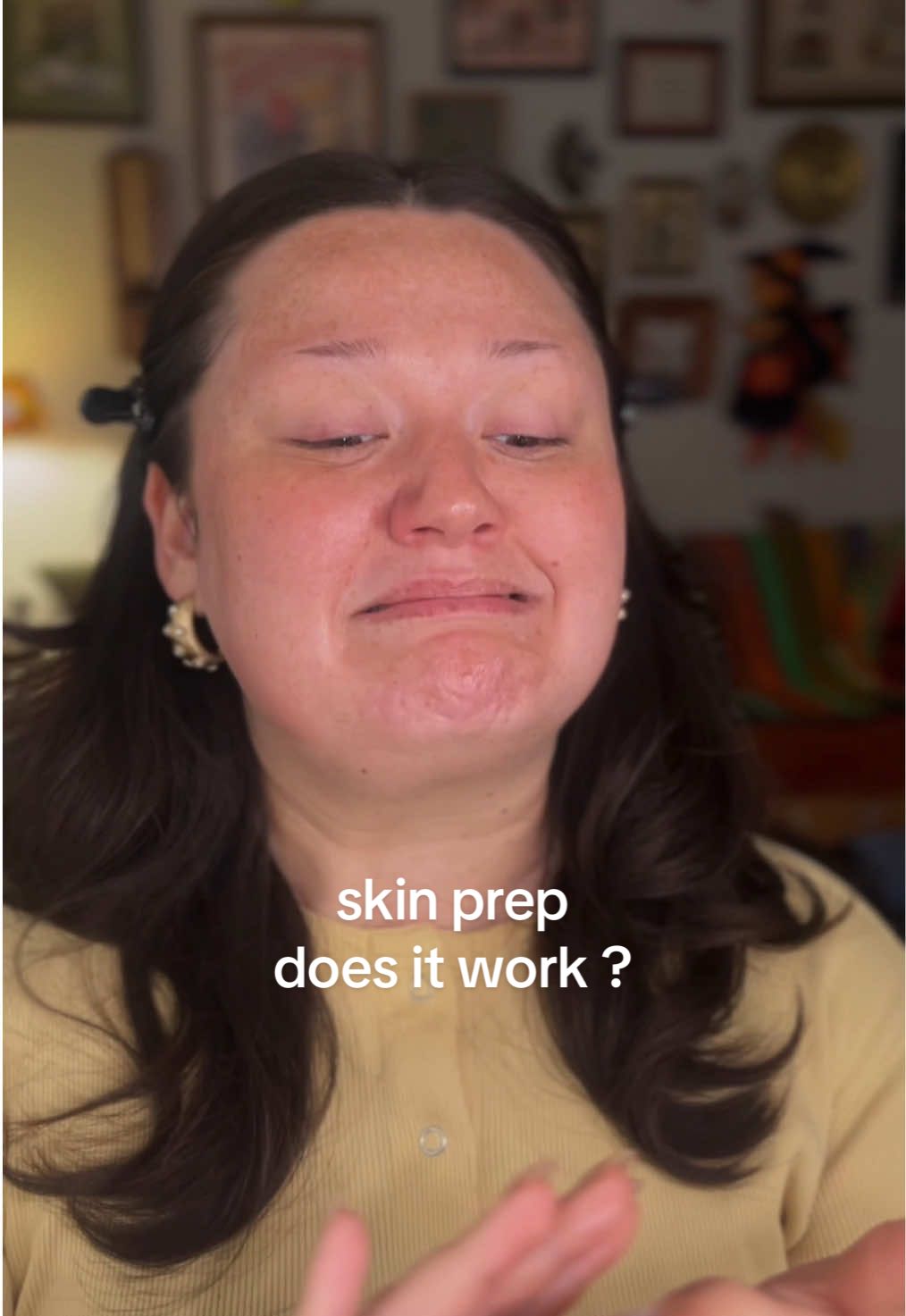 TikTok post by @iconic.lex for BYOMA. Caption reads: CALLING ALL DIVAS AND DOLLS! do you use skin prep?....