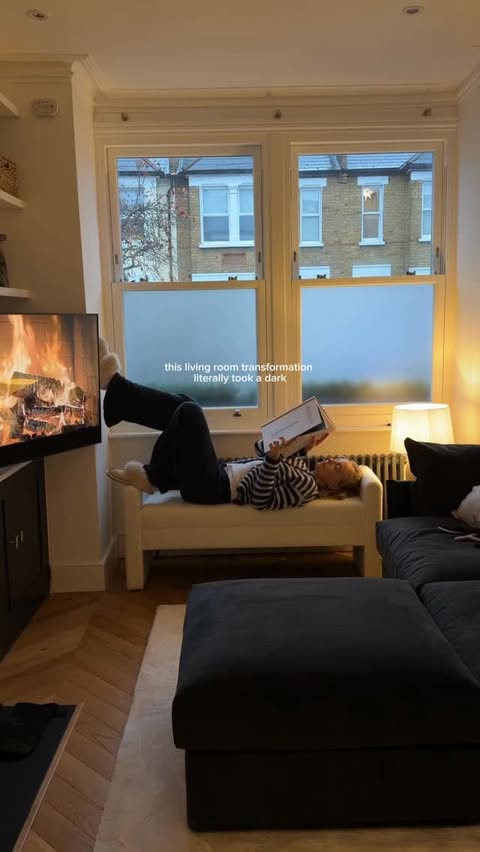 Instagram post by @brontekingg for Wayfair. Caption reads: AD obsessed !!!! it’s made the living room feel so....