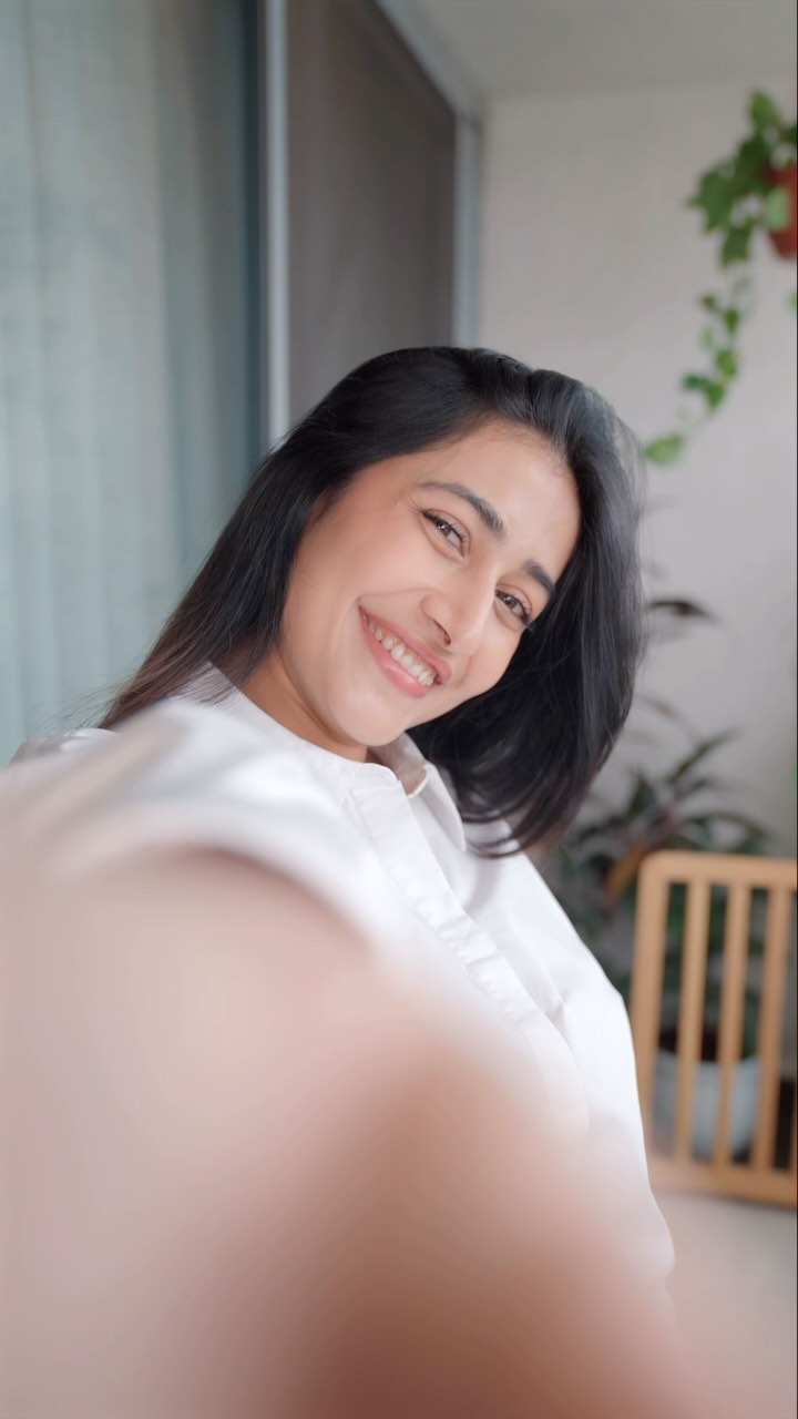 Instagram post by @dhanashree9 for Simple Skincare. Caption reads: In my water girl era ✨

#nothingbutkind #ad.