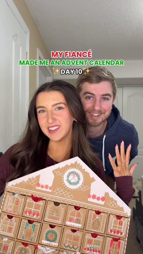 Instagram post by @kalevine_ for Kinder. Caption reads: Day 10 🎁🤍 He’s getting way too good at this…At....