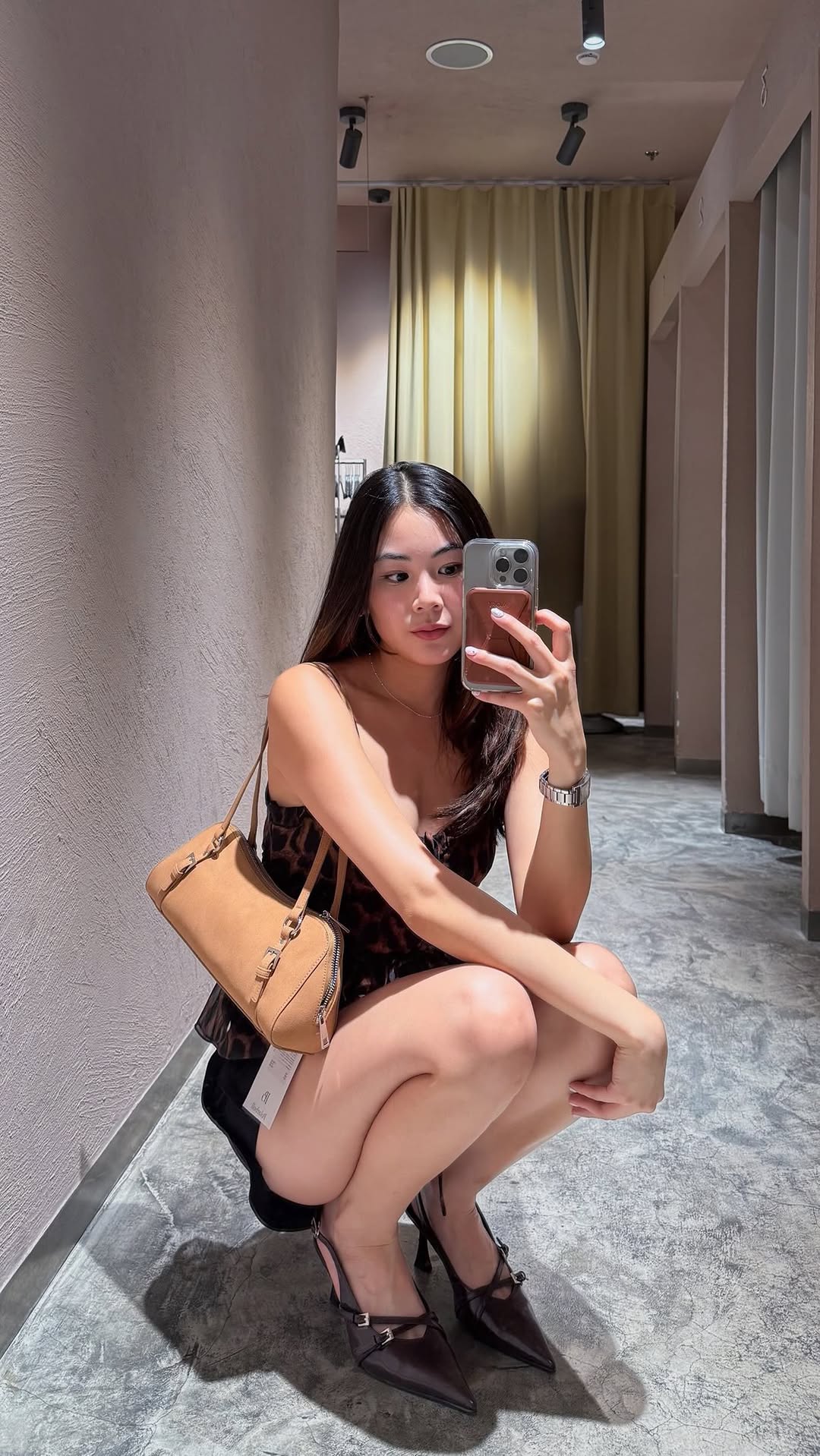 Instagram post by @rose_sanga for Pomelo Fashion. Caption reads: [...] for nye!!✨🎊🪩 taking advantage of....