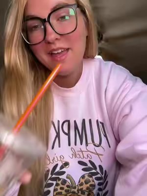 TikTok post by @deborahpitcock for Tees2urdoor. Caption reads: [...] girly fun sweatshirt for fall 🎃....