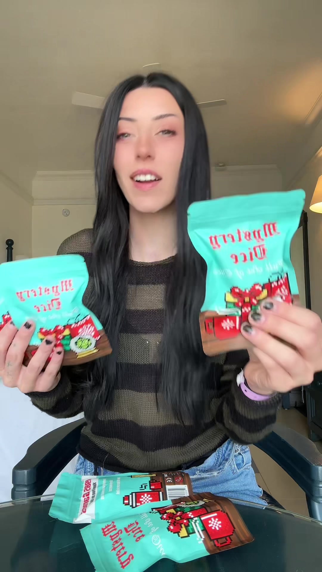 TikTok post by @rikkichuu for 1985 Games. Caption reads: Dice opening & catching up! @1985 Games....