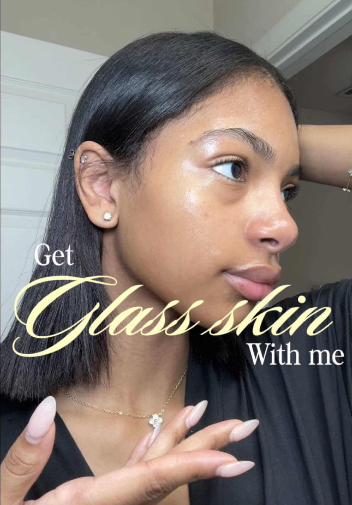 TikTok post by @juelzlucas for APRILSKIN. Caption reads: [...] linked in my ShopMy @medicube global....