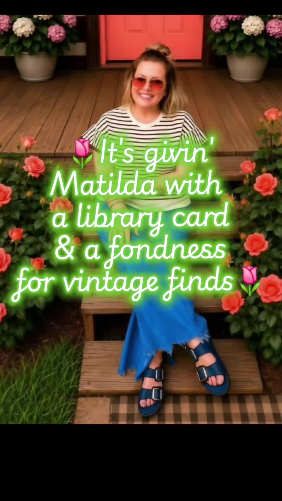TikTok post by @drkrystasherrill for Shewin Official US. Caption reads: Y'all, it's givin' Matilda 📚my favorite Ronald....