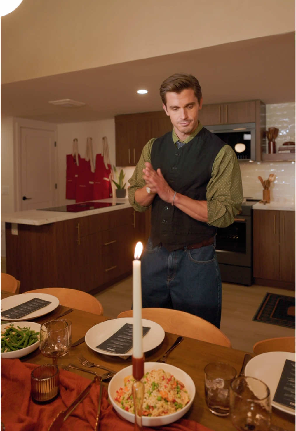 TikTok post by @kitchenaidusa for KitchenAid. Caption reads: As a #KitchenAidAmbassador, @Antoni Porowski got a....