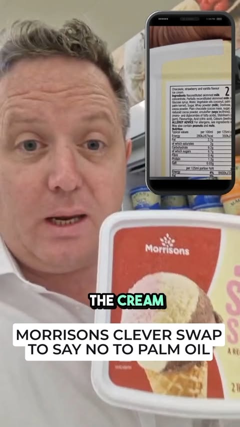 Instagram post by @concept_dairy for Morrisons. Caption reads: 🍦 Not all ice cream is created equally…

🛑 In....