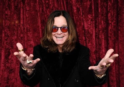 Instagram post by @ozzyosbourne for SiriusXM. Caption reads: December 11, 2014
at @SiriusXM in New York, NY.