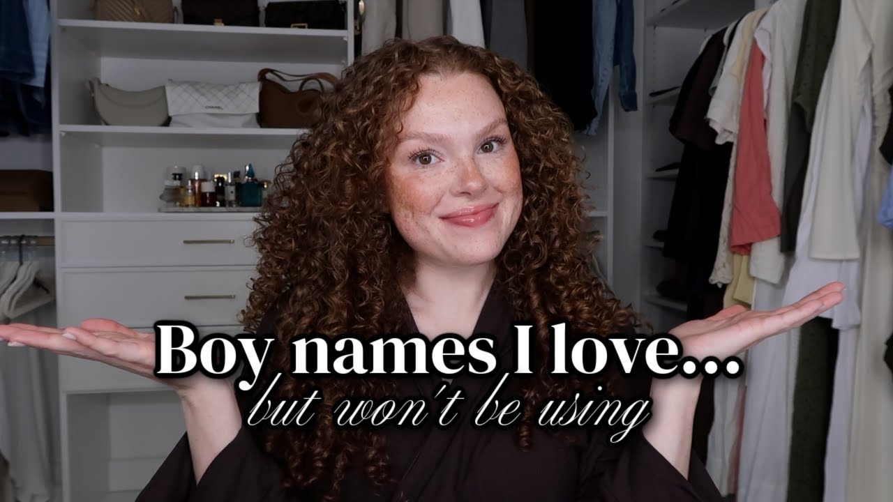 YouTube post by @AmandaAsad for Mary Kay. Caption reads: Boy Names I Love But Won't Be Using!.